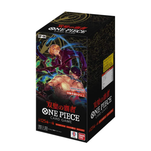 

BANDAI Карточная игра ONE PIECE: Покорители Двух Миров [OP-06] (BOX) 24 упаковки