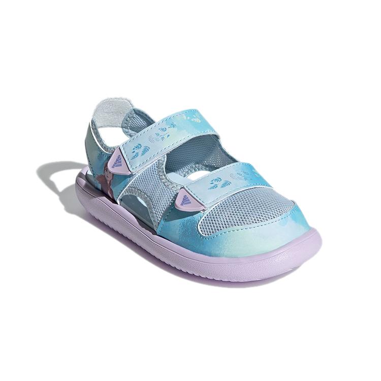 Disney X Adidas Comfort Sandals Slip Resistant Abrasion Resistant Children's Sandals Blue Children Aged 3 7 Years Old FY7900