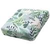 Tropical Rainforest Leaf Printed Milk Silk Sofa Cover, Elastic Sofa Cover, Dust-Proof And Detachable Sofa Cover