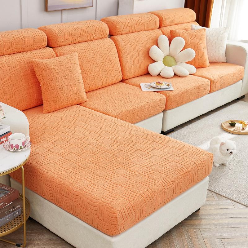 

Elastic Sofa Cover Anti-Scratching Universal Seat Cover All-Inclusive Four Seasons Cloth Sofa Cushion Protector 65-85cm*65-85cm*5-20cm