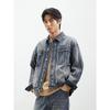 GXG Men's Embroidered Denim Jacket