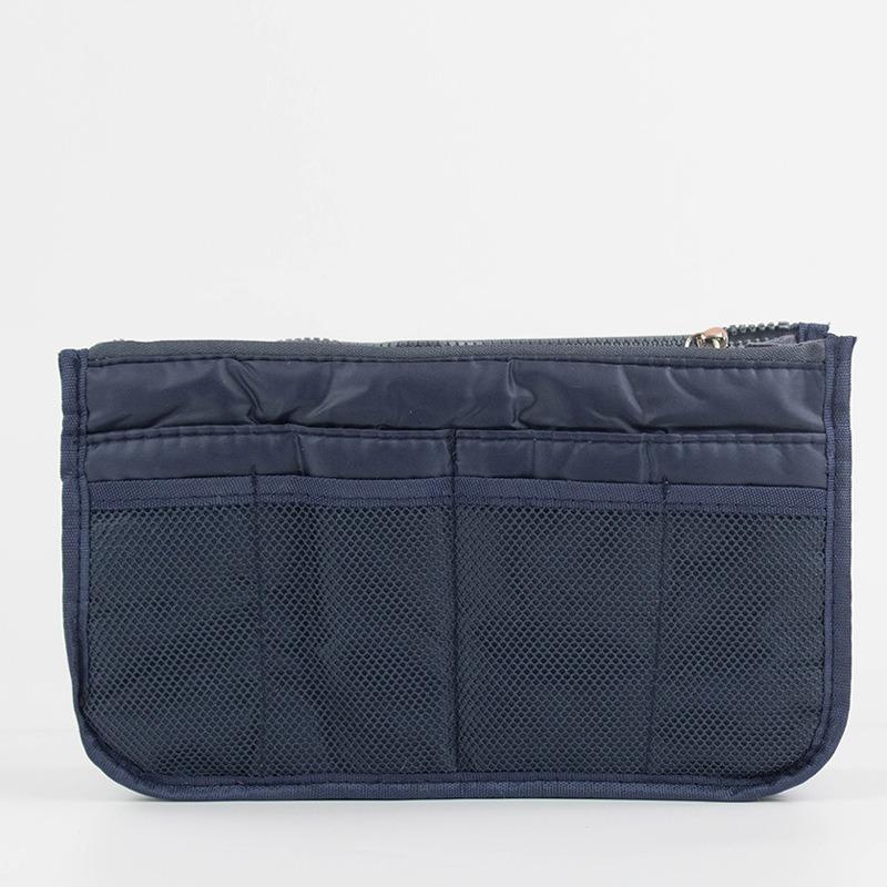 Korean Style Double Zipper Cosmetic Bag Multi Functional Storage Bag