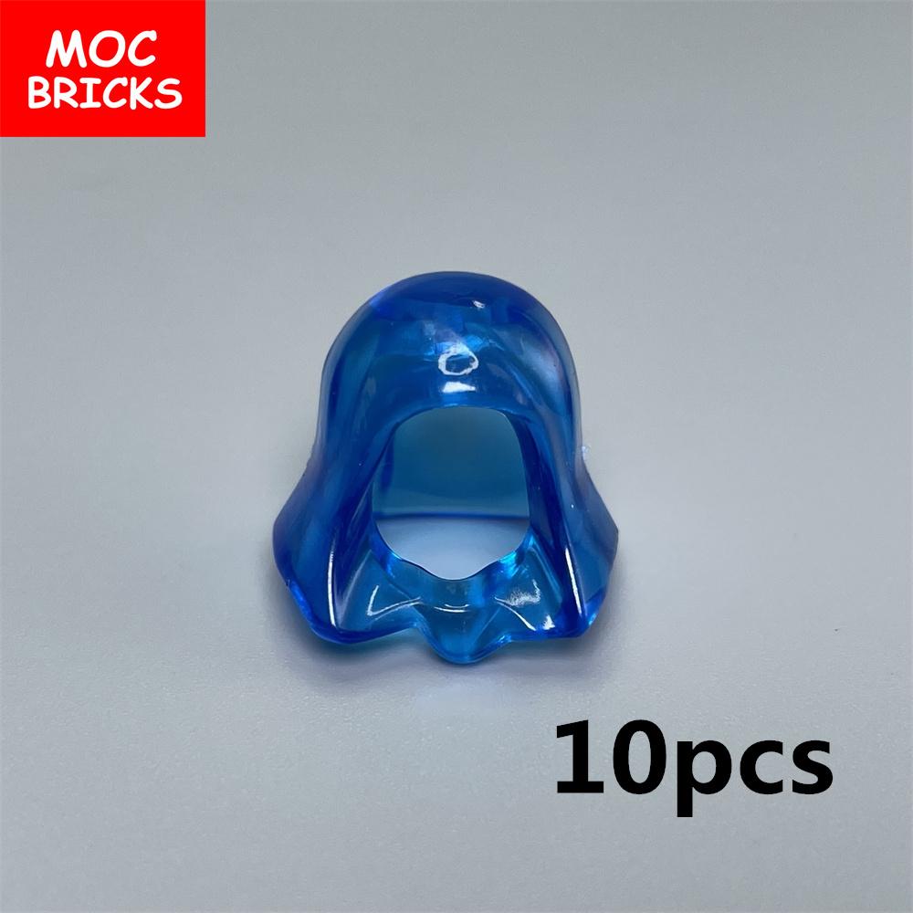 Peças MOC Cabeça Capuz Capacete Abaixado Figura 4cm Corpo Acessório de Roupa 30381 15428 blocos de construção brinquedos presentes para crianças