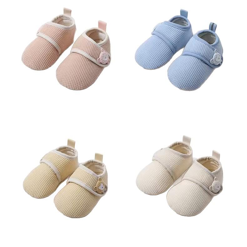 Unisex Baby Indoor Non-Slip Soft Sole Shoes - Spring & Autumn Toddler Cloth Shoes
