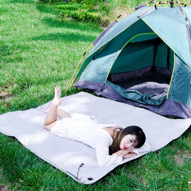 Camping Beheizbare Schlafsackmatte Outdoor Beheizbare Decke USB-Heizer Elektrische Heizdecke für Zelt Outdoor Camping