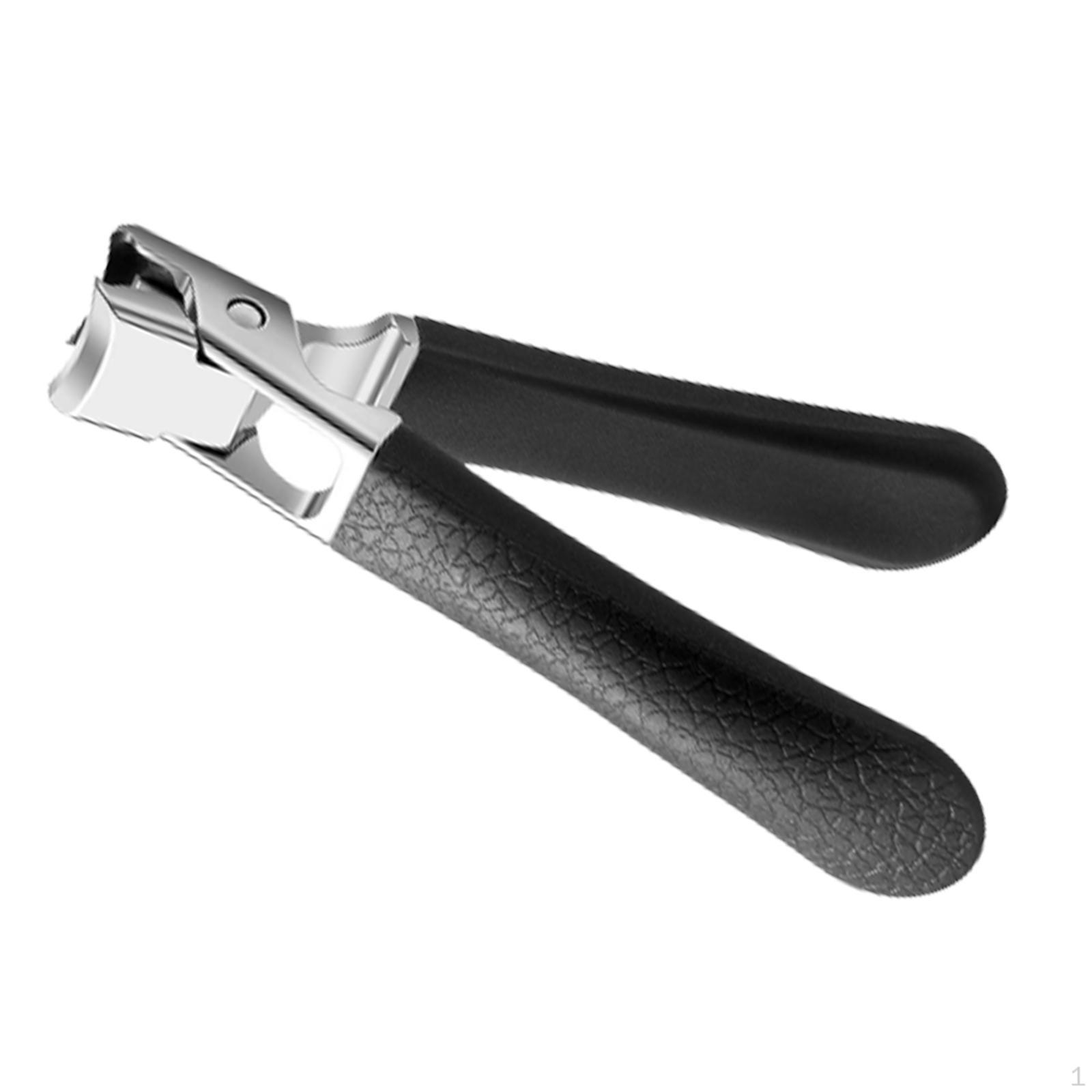 

Изогнутые кусачки для ногтей с отверстием 13 мм для ухода за ногтями на ногах и маникюра чёрный