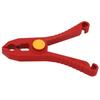 Cable Clamp Safety Spring Clamp 1000V Insulation VDE Insulation Material Compact Size Long-term Use High Voltage Wire Clip Tool