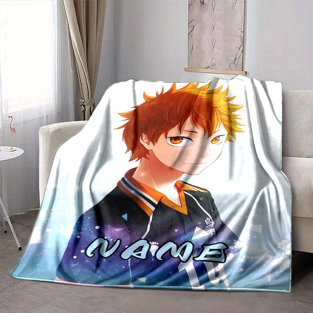 Custom 1pc Volleyball Passion: Name's Drive Blanket, Soft And Comfortable Blanket, Casual Warm, Camping Travel Blanket, Birthday Gift Q91279