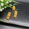 Dubai 24k Vergoldetes Schmuckset: Anhänger, Ohrringe, Armband, Ring - Ideal für indische & afrikanische Bräute