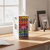 Paint Storage Rack with 72 Compartments Space-Saving for Desk, Artists