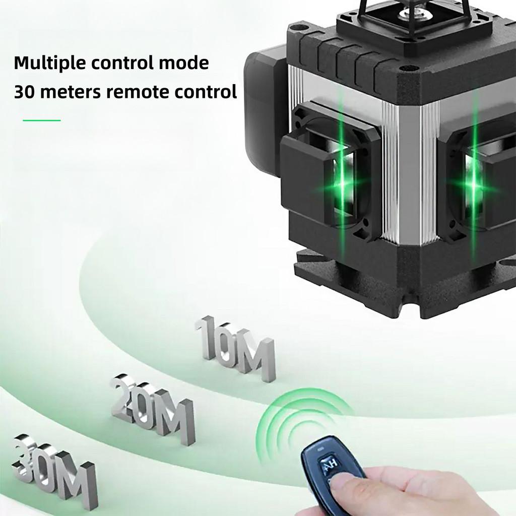 8/12/16 Line High Precision Laser Projector Automatic Self-Leveling Measuring Tools Laser Level Meter