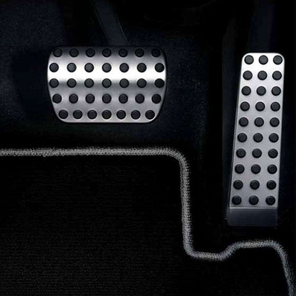 Car Pedal Cover for Mercedes Benz W126 1981-1991 W463 2002-2019 LHD Pedals Gas Accelerator Brake Foot Rest Pad Accessories
