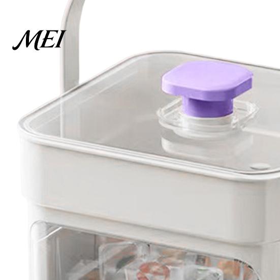 Flexible Ice Cube Maker 2-In-1 Tray, And Storage Bin Set, Large Capacity 25-Cell Odor Resistant Tray One-Click Easy Release Maker, for Camping Outdoor