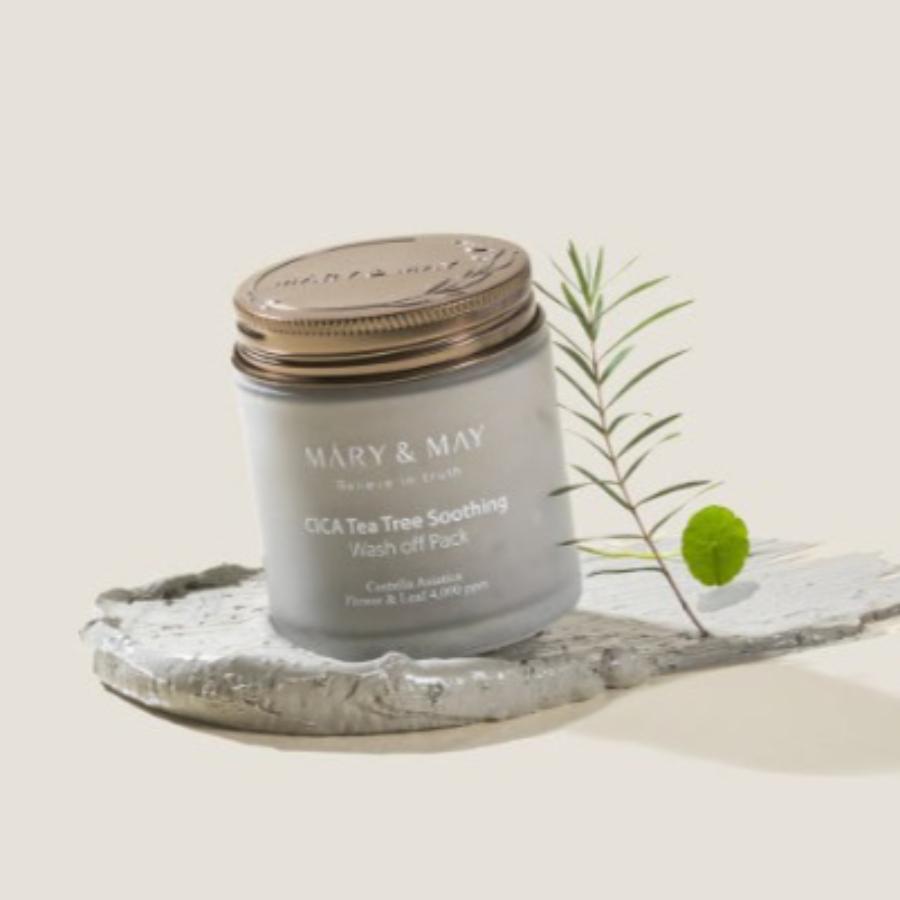 MARY&MAY CICA Tea Tree Soothing Wash off Pack 125ml
