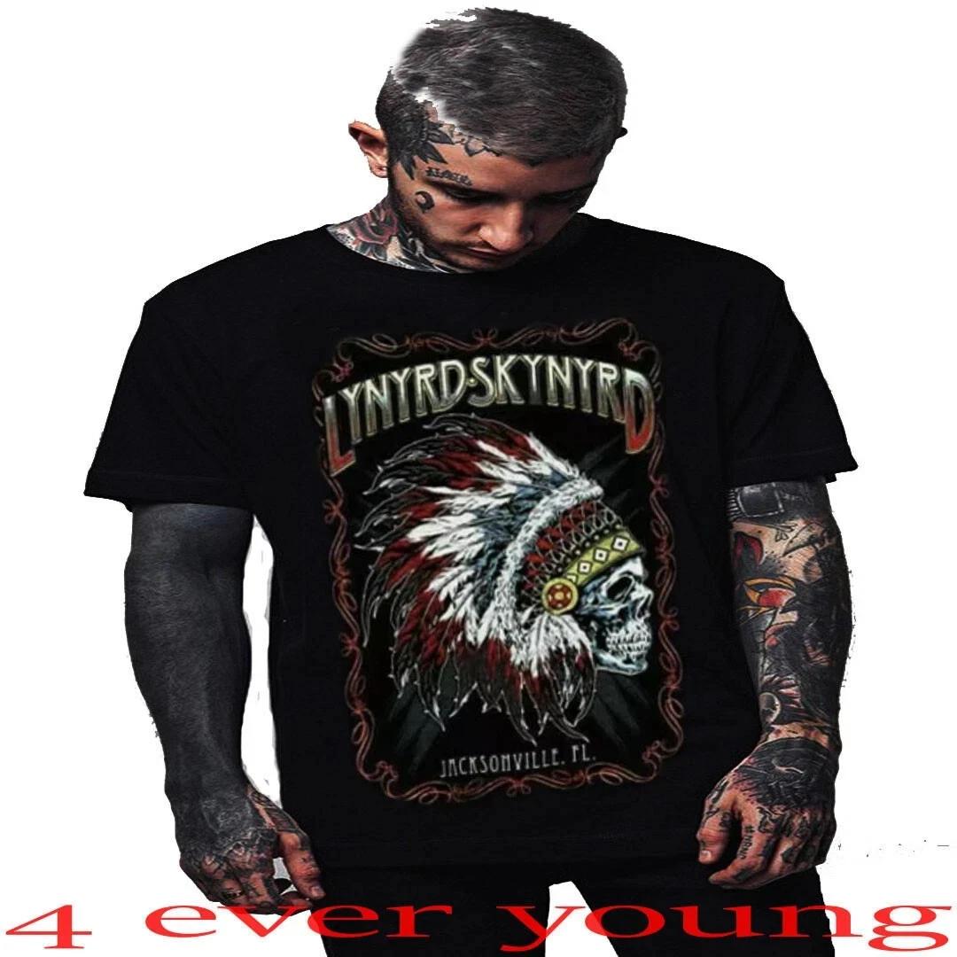 LYNYRD SKYNYRD SKELETON THE CLASSIC ROCK BAND T-Shirt Men s SIZES XL