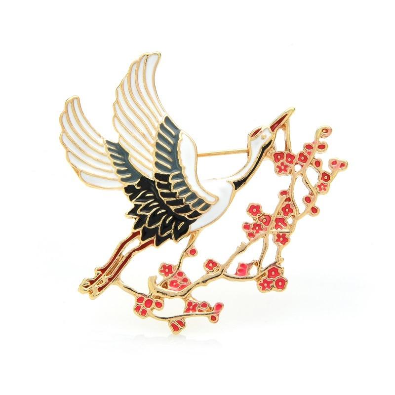 SKEDS Women Men Fashion Enamel Frog Owl Brooch Badges Crystal Animal Luxury Brooches For Women Accessories Clothing Coat Pins