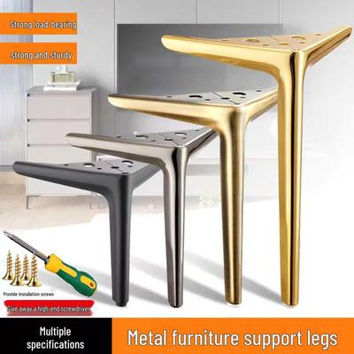 Metal Furniture Legs: Supports for Sofas, Coffee Tables, Cabinets, Bed Headboards, and Drawers