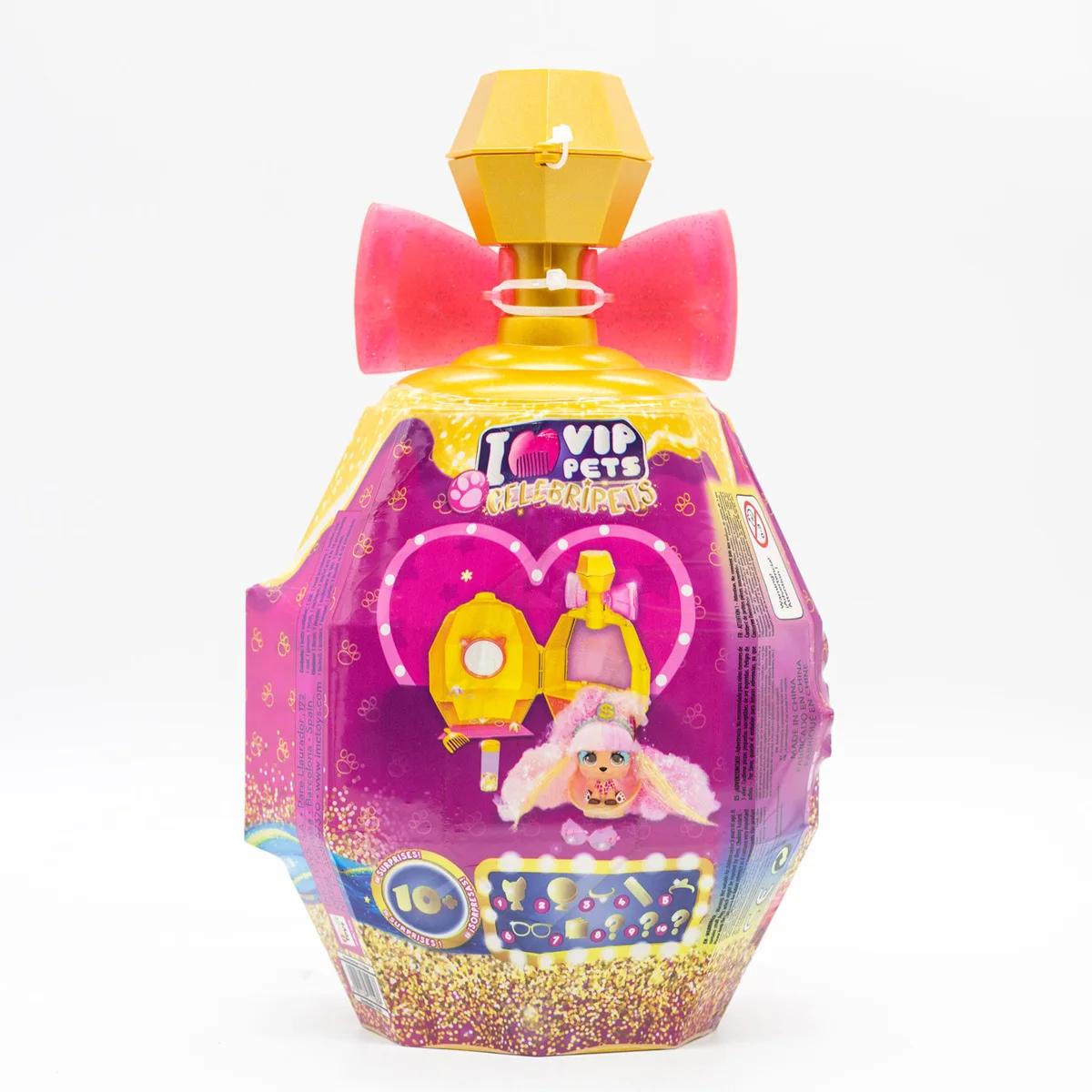 

VIP Pets Celebripets Прекрасная игрушка-сюрприз Слепая коробка Милый щенок Собака Домашние куклы Наряды Макияж Аксессуары Парикмахерские Подарок для девочек