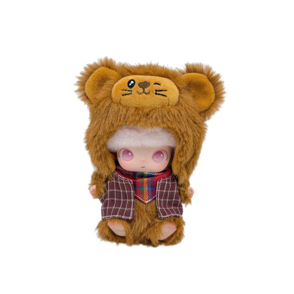 Dimoo Drama Club Newborn Diary: Cute Golden Sable Lion Doll Clothes Set
