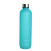 1l Water Bottle With Time Marker Gradient Frosted Plastic Cups Motivational Reusable Fitness Sports Outdoors Leakproof Bpa Free