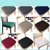 Modern Minimalist Polyester Chair Cover For Dining Room And Kitchen With Elastic Fit For Home Use