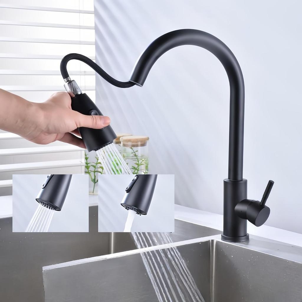 Baterii Extensibile Calde și Reci Baterii cu Braț Robotic Rotativ Baterii din Oțel Inoxidabil Pentru Bucătării Baterii pentru Lavabo Pentru Toalete Baterii pentru Lavabo