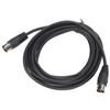 6 Pin DIN Cable Male to Male Plug and Play Sound Signal Connection DIN Extension Cord for Digital Device 3 Meters