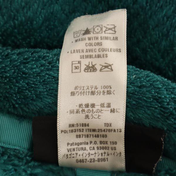 patagonia Outdoors Fleece jacket M Blue green Women Used