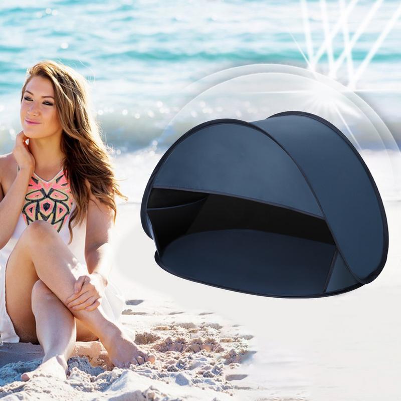 Head Shade Tent Instant Beach Tent Head Shade Protection Canopy Face For Outdoor Picnic Beach Camping Breathable Head Shade Tent