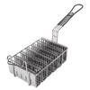 U Shape Taco Fryer Basket Stainless Steel Taco Holder Basket 6 Shells Deep Fryer with Long Handle for Kitchen