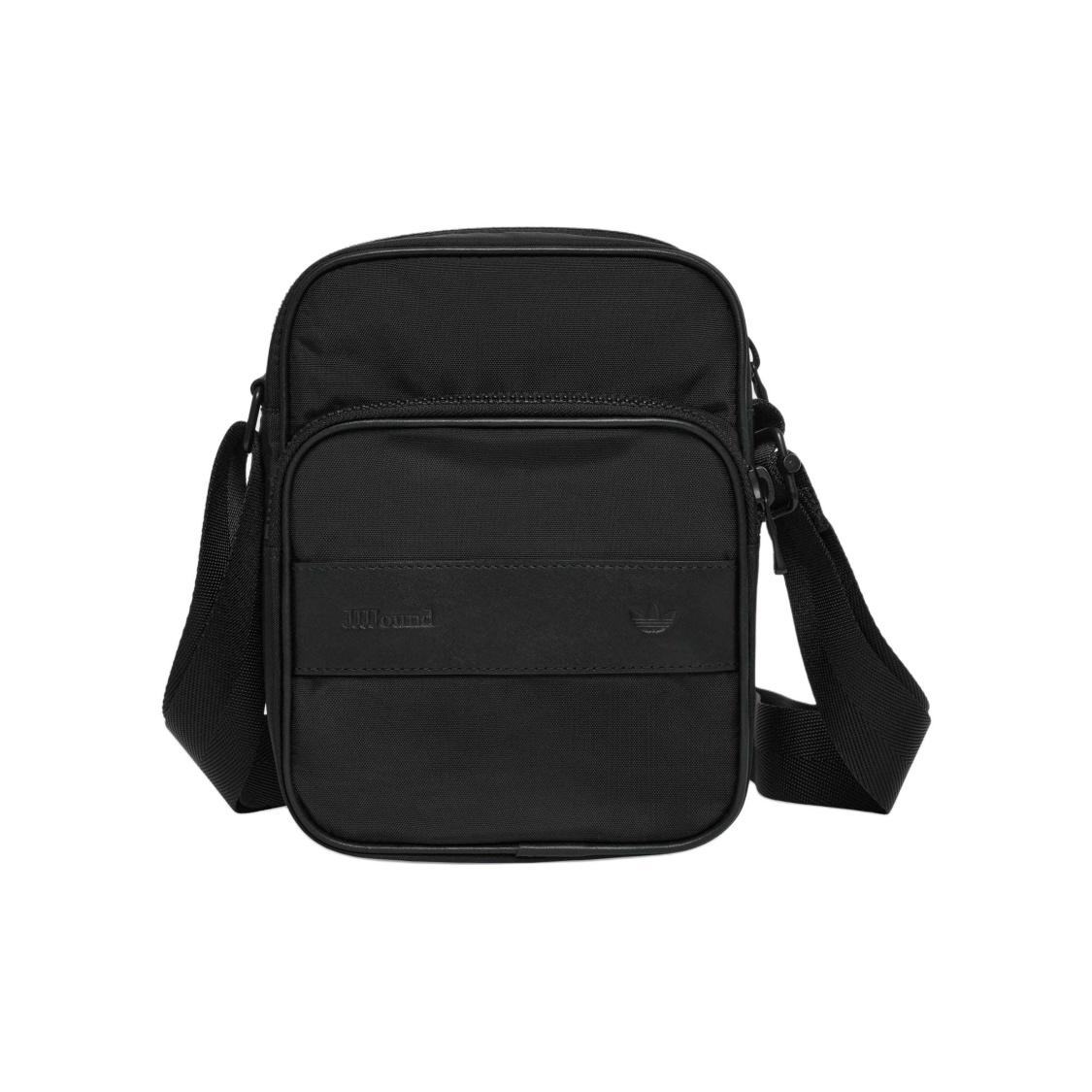 Adidas Originals logo-embossed shoulder bag One Size чёрный