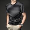 Firstview Men's Striped Round Neck Short-Sleeve T-Shirt FV26C1062