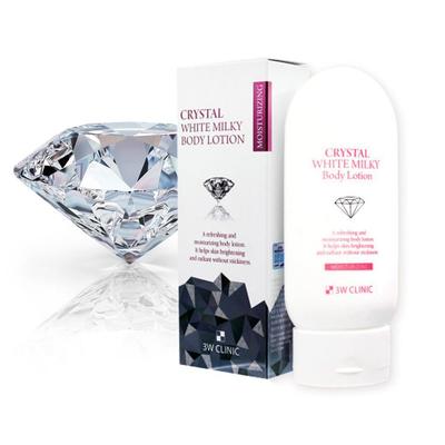150g NTLWRYFK White Milky Body Lotion 3w Clinic Crystal Moisture Lotion