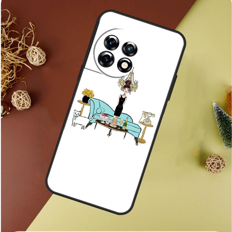 New York Girl For OnePlus 13 13R 12 12R 11 9 10 Pro 8T 9RT 10T 10R Nord 4 CE 2 3 Lite N20 N30 Phone Case