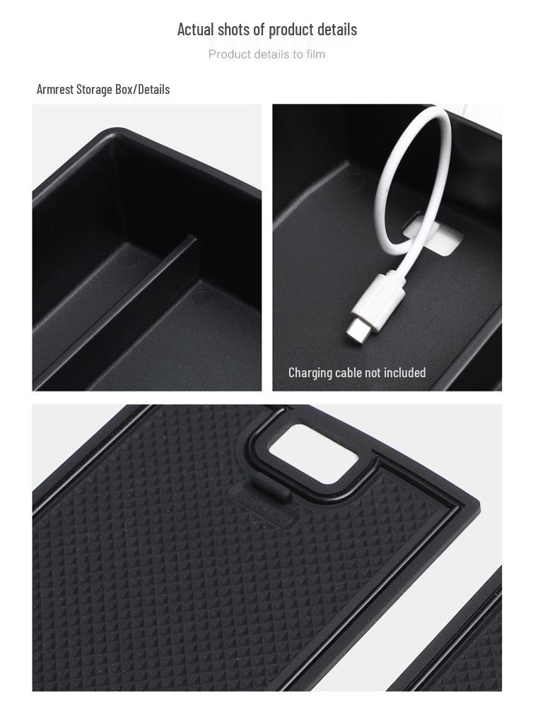 23-24 Corolla Levin Center Console Armrest Storage Box - Car Modification Accessory