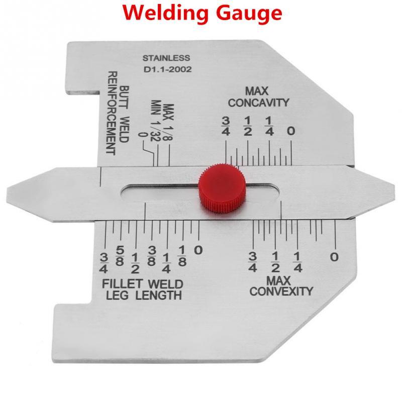 Welding gauge fillet welds butt welds stainless Steel Body