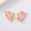 5pcs Cute Gemstone Cloud Pendant Charms for Necklace Earrings Bracelet DIY Handmade Jewelry Accessories Supplies