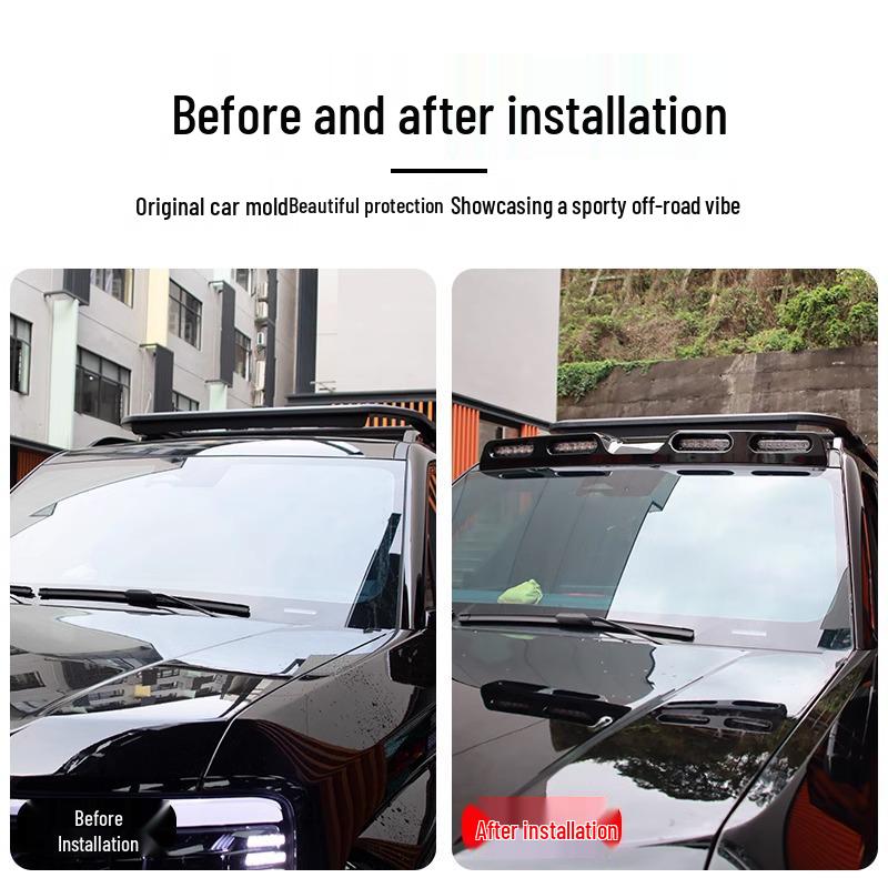 BYD Leopard 5 Roof and Grille LED Spotlight Off-Road Exterior Modification Kit