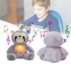 Artificial Cute Breathing Sloth Plush Toy Glow With Music Koala Gift Children