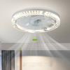 Inteligentny wentylator sufitowy z oświetleniem LED Wentylatory sufitowe z możliwością przyciemniania Pilot zdalnego sterowania 3 temperatury barwowe 4 prędkości do salonu w sypialni