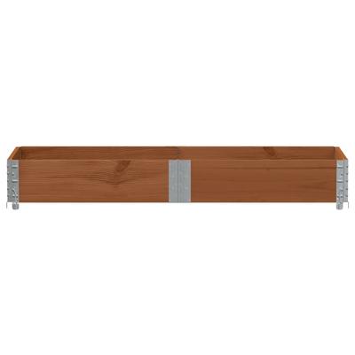 Planting Box Brown 150x50 Cm Solid Pine Wood