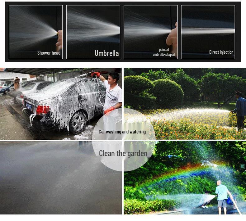 Brass High-Pressure Foam Spray Gun for Car Wash & Garden Watering