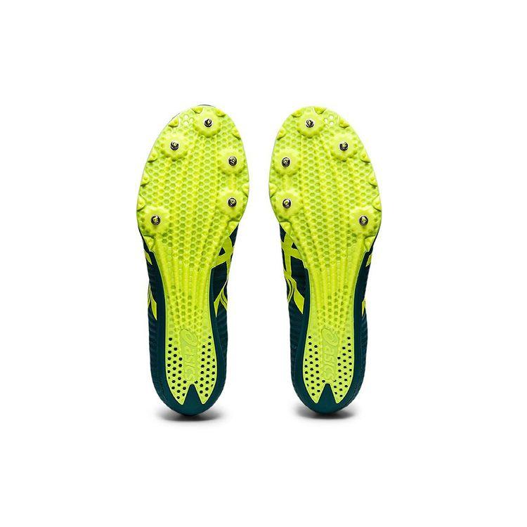 Asics Cosmoracer MD 2 Professional Track Low-Top Running Shoes Men Running Shoes Dark-Green Yellow 1093A029-300