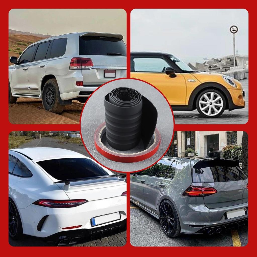 LEONTOOL Car Rear Bumper Protector Universal Car Rear Bumper Guard Protector Car Rear Bumper