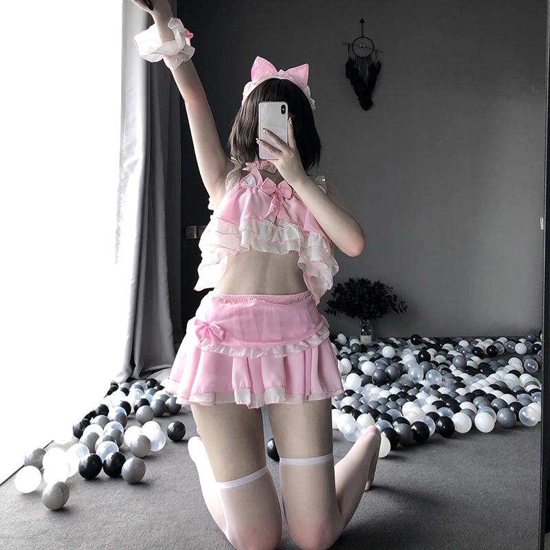 Sexy Underwear Sexy Uniform Perspective Lovely Maid Passion Suit