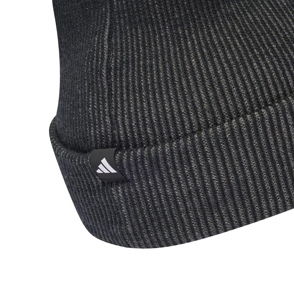 Adidas Two Tone Beanie JUZ03 Herrstickad mössa, Svart/Grå Fem (JM3063), Storlekar 60-63cm