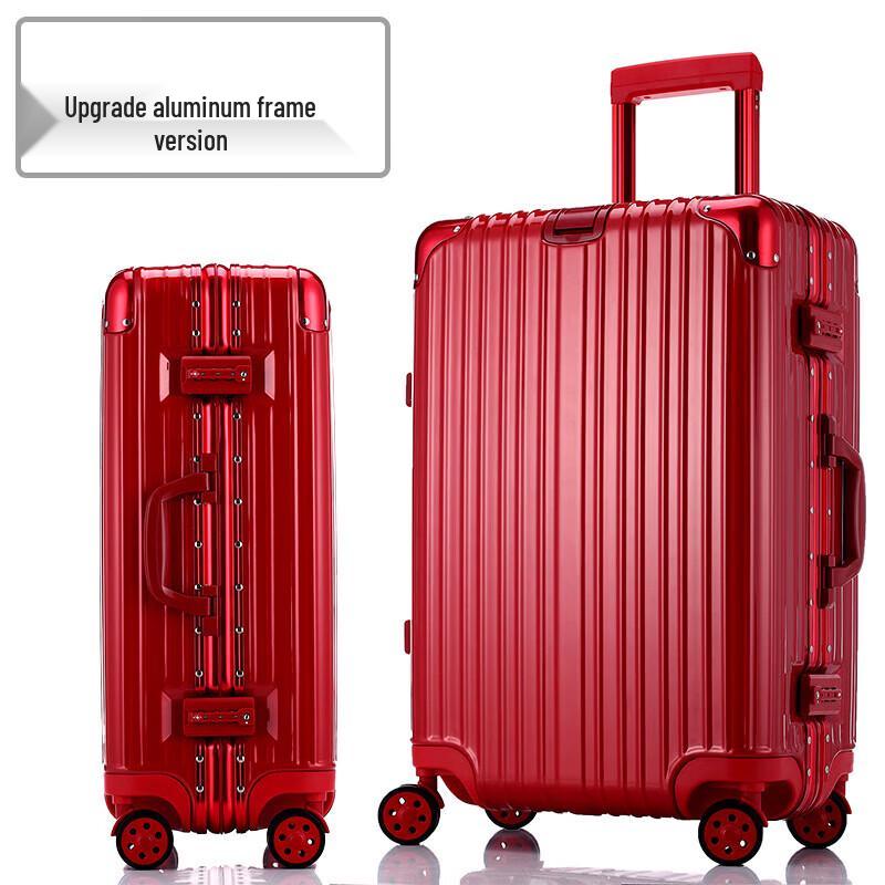 Youtuozhe 20-inch Aluminum Frame Spinner Luggage