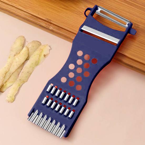 2Pcs Vegetable Peeler Tomato Pasta Cutter Potato Carrot Apples Skin Remover with Comfort Grip Multifunctional Kitchen Tool