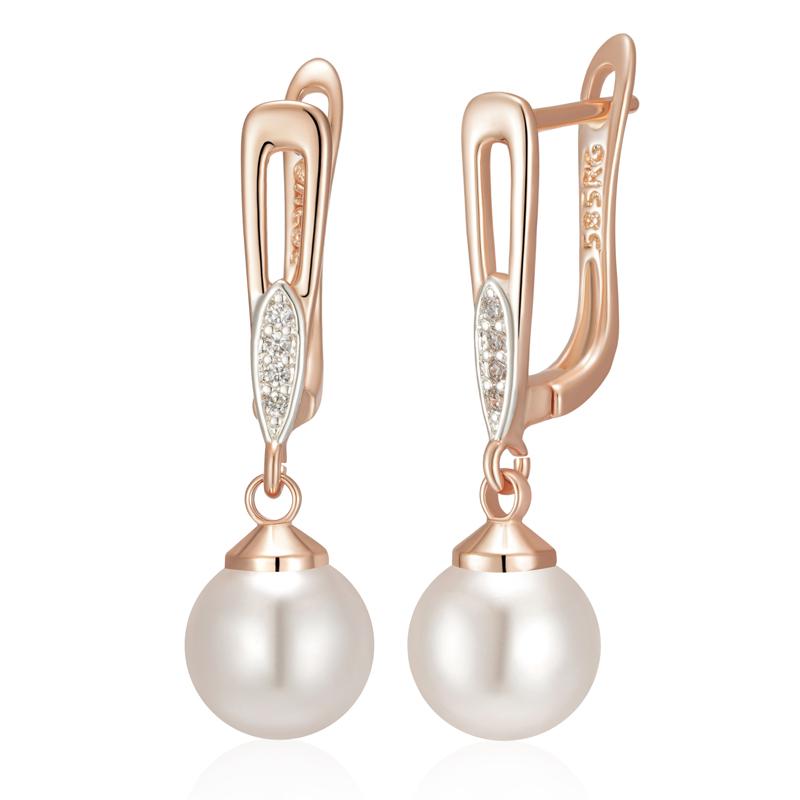 

Уникальные геометрические серьги-капли с жемчугом для женщин, роскошные, цвета розового золота, в смешанном стиле, бохо, этнические, свадебная бижутерия