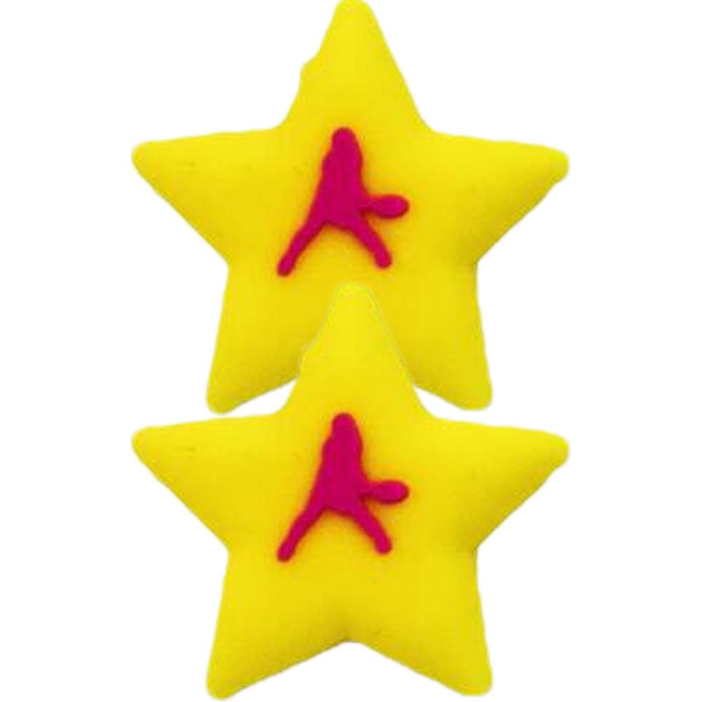 2 шт. Мультяшный амортизатор для теннисной ракетки, гаситель вибраций, антивибрационный, мягкий силикон, спортивные аксессуары для защиты соединения ракетки